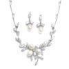 Claire freshwater pearl wedding necklace